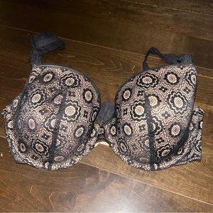 AERIE | 34DD Black/Nude Bra